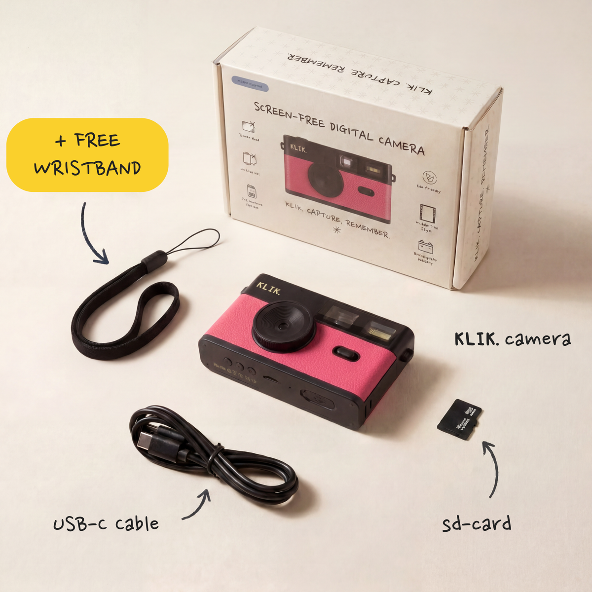 KLIK™️ Screen-Free Camera